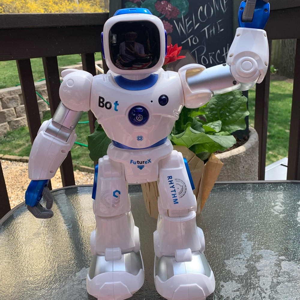 RUKO CARLE 1088 Smart Robots Programmable Interactive RC Voice Control no remote